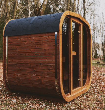 Mande Sauna MW12 ThermoWood for Your Perfect Backyard Retreat - Outdoor Saunas | Patioza