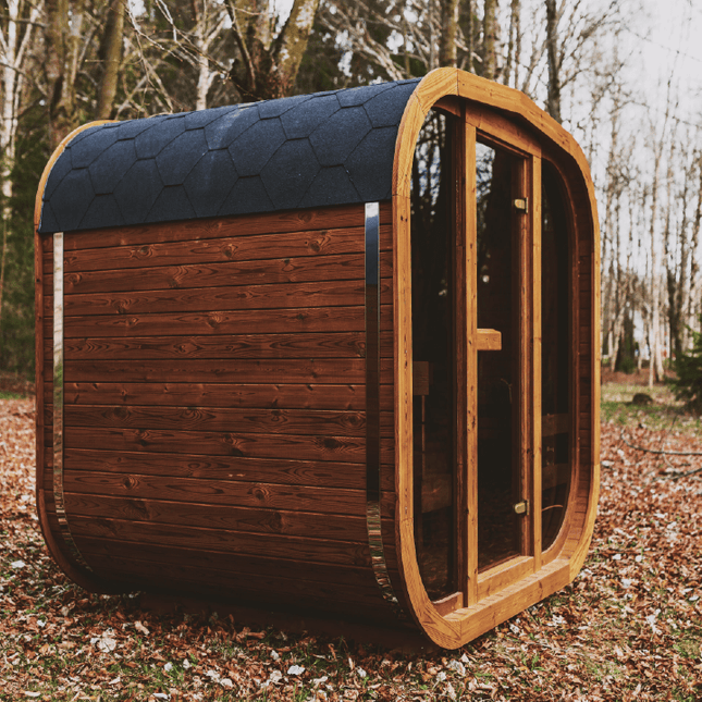 Mande MW16 ThermoWood Outdoor Sauna - Premium Outdoor Relaxation Experience - Outdoor Saunas | Patioza