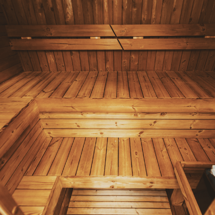 Mande Sauna MW12 ThermoWood for Your Perfect Backyard Retreat - Outdoor Saunas | Patioza