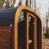 Mande Sauna MW12 ThermoWood for Your Perfect Backyard Retreat - Outdoor Saunas | Patioza