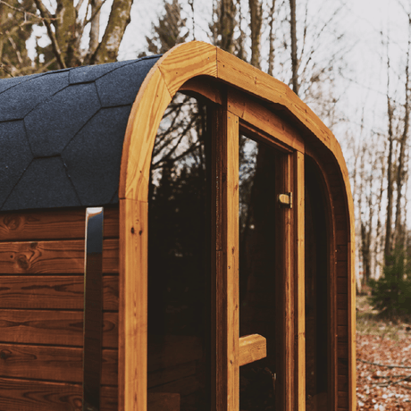 Mande MW16 ThermoWood Outdoor Sauna - Premium Outdoor Relaxation Experience - Outdoor Saunas | Patioza