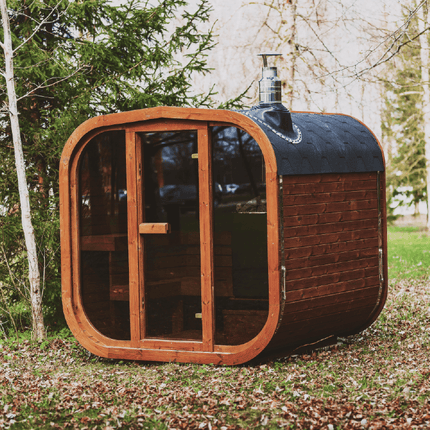 Mande MW20 Outdoor ThermoWood Sauna – Premium Backyard Relaxation by Patio Elegance - Outdoor Saunas | Patioza