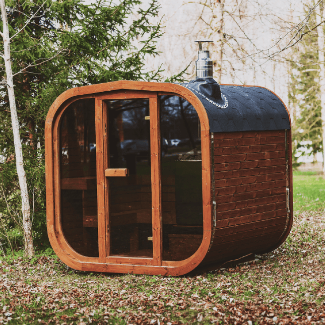 Mande MW16 ThermoWood Outdoor Sauna - Premium Outdoor Relaxation Experience - Outdoor Saunas | Patioza