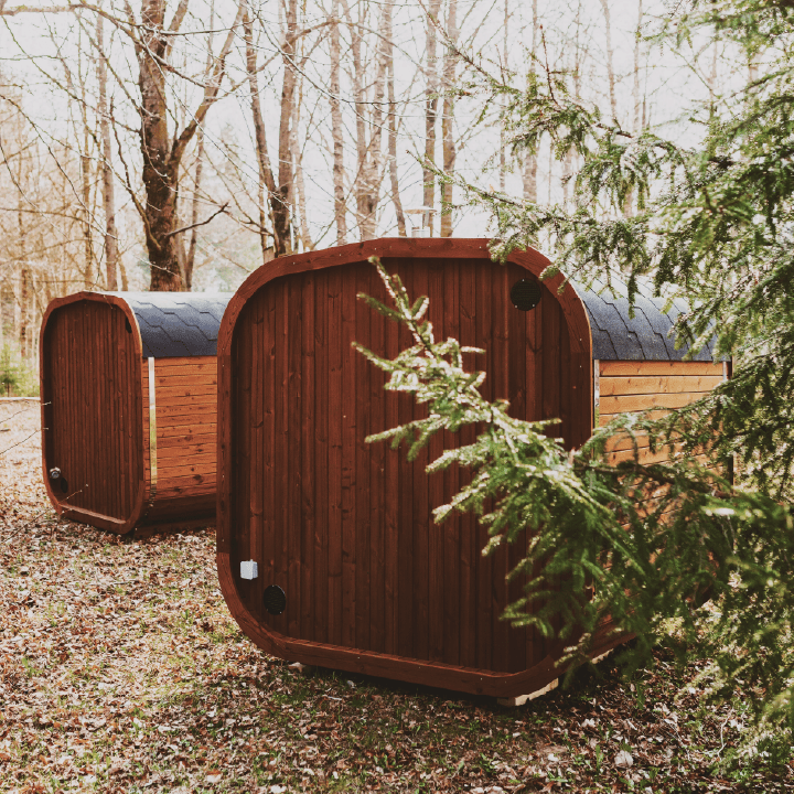 Mande MW16 ThermoWood Outdoor Sauna - Premium Outdoor Relaxation Experience - Outdoor Saunas | Patioza