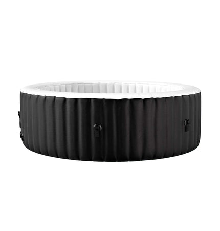 Premium Large 4-Person Inflatable Hot Tub Kit with 8-Color LED Lights - Hot Tubs | Patioza