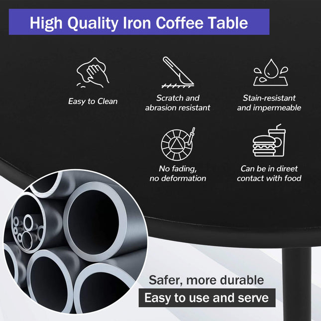 Alora Premium Half-Moon 6-Person Curved All-Weather Outdoor Furniture Sofa Patio Set With Coffee Table And Cushions (SAK76332) - Outdoor Furniture Sets | Patioza