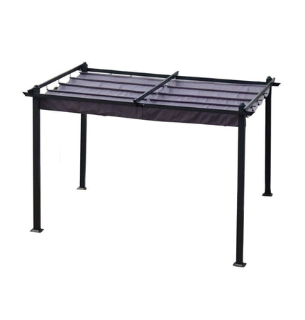 [10X13FT] Alora Premium Outdoor Patio Retractable Pergola With Canopy (SAK01864) - Pergolas | Patioza