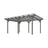 Alora 9x12 Ft. Premium Outdoor Wooden Grape Trellis Pergola - Canopies & Gazebos | Patioza