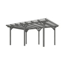 Alora 9x12 Ft. Premium Outdoor Wooden Grape Trellis Pergola - Canopies & Gazebos | Patioza