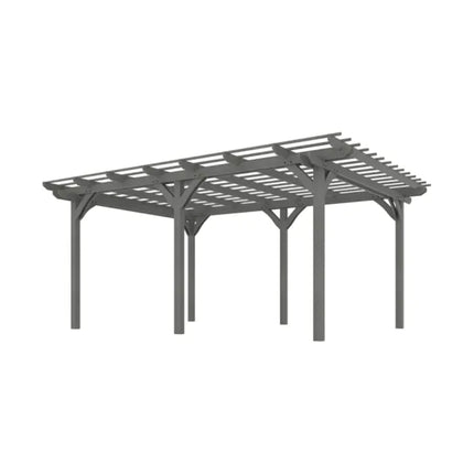Alora 9x12 Ft. Premium Outdoor Wooden Grape Trellis Pergola
