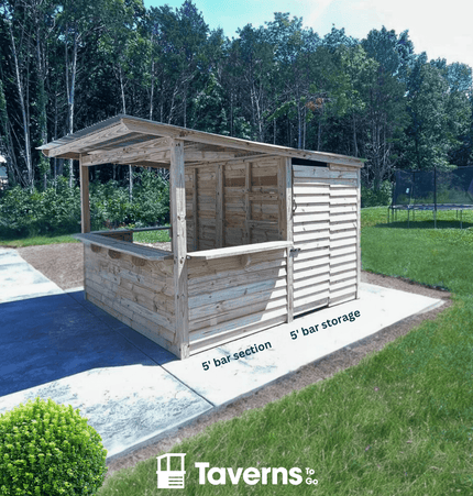 10 x 10 The Storehouse - Outdoor Bar Structures | Patioza