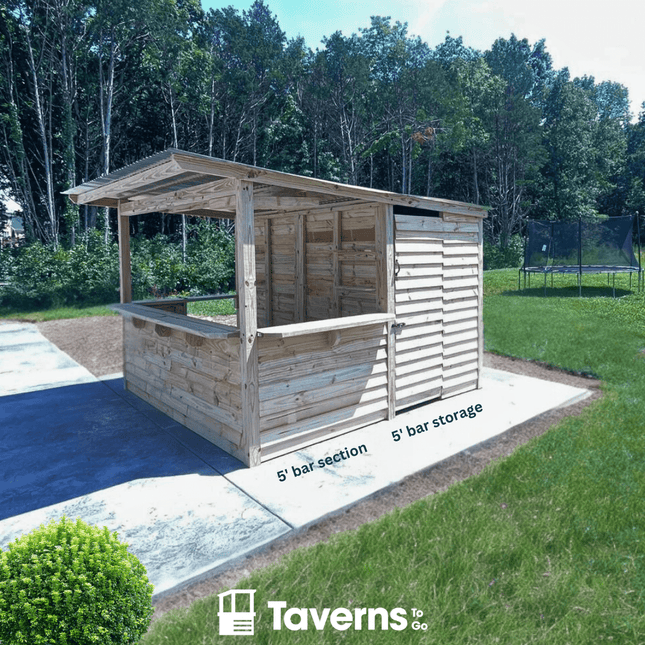 10 x 10 The Storehouse - Outdoor Bar Structures | Patioza