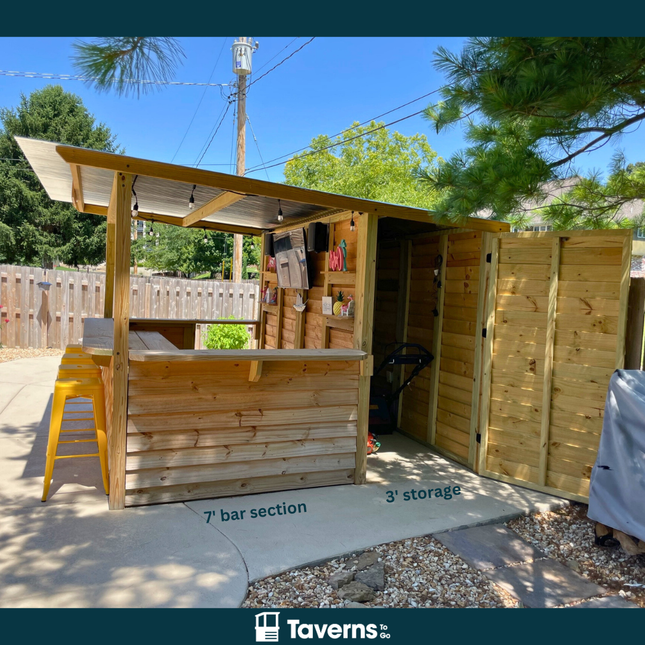 10 x 10 The Storehouse - Outdoor Bar Structures | Patioza