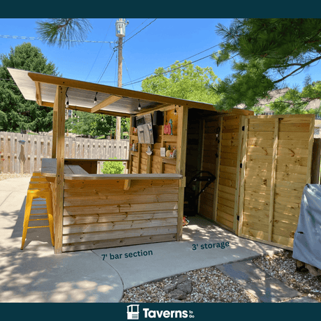 10 x 10 The Storehouse - Outdoor Bar Structures | Patioza