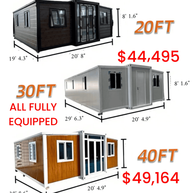 Tiny Homes Expandable & Fully Equipped - | Patioza