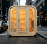 Saunas Handmade White Pine - | Patioza