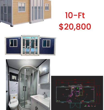 Tiny Homes Expandable & Fully Equipped - | Patioza