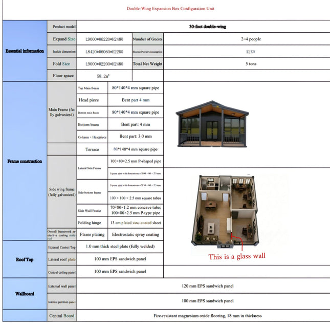 30FT Tiny Home Complete Package - | Patioza