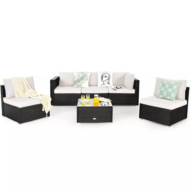 Osborn Outdoor Garden Corner Couch Set - Patio Furniture | Patioza