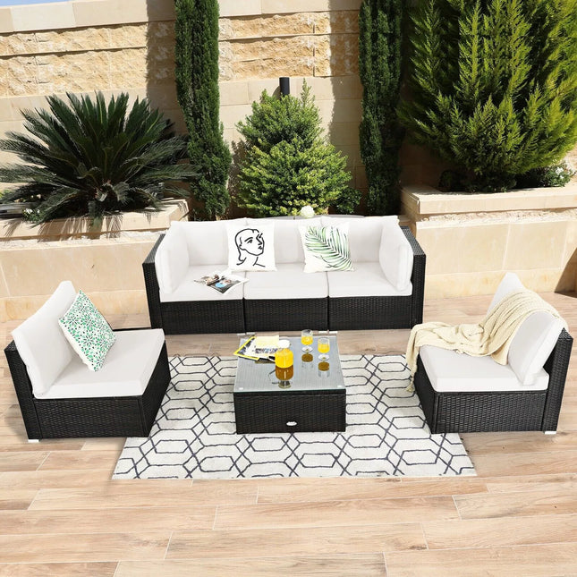 Osborn Outdoor Garden Corner Couch Set - Patio Furniture | Patioza