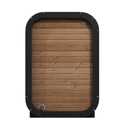 SaunaLife Model CL3G Cube - Series Outdoor 2 - Person Home Sauna Kit [SL - MODELCL3G] (SAK23721) - Outdoor Saunas | Patioza