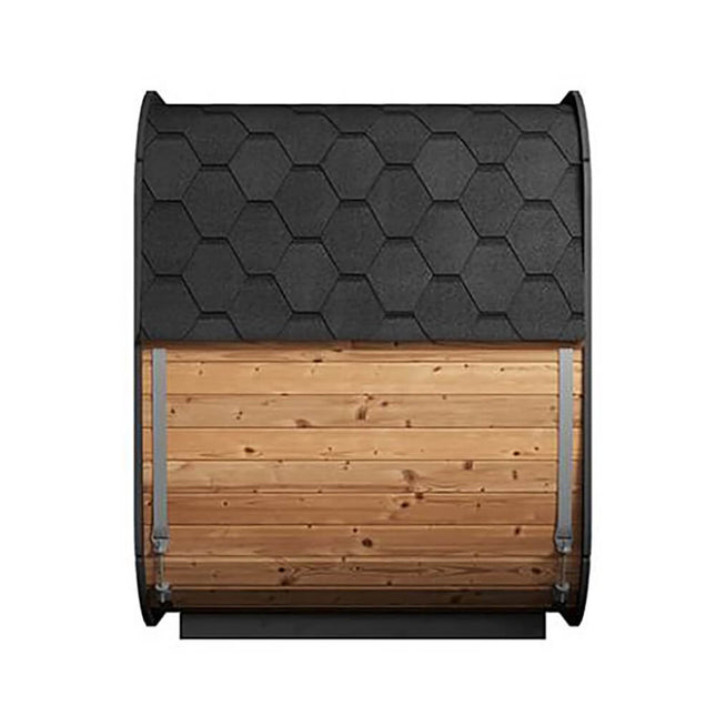 SaunaLife Model CL5G 4 - Person Cube - Series Luxury Wooden Outdoor Home Sauna Kit [SL - MODELCL5G] (SAK91835) - Outdoor Saunas | Patioza