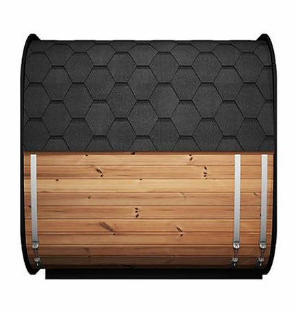 SaunaLife Model CL7G 6 - Person Cube - Series Luxury Wooden Outdoor Home Sauna Kit [SL - MODELCL7G] (SAK95274) - Outdoor Saunas | Patioza