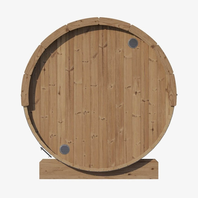 SaunaLife Model E8 Ergo Series 6 - Person Outdoor Thermo - Spruce Sauna Barrel [SL - MODELE8] (SAK31809) - Outdoor Saunas | Patioza