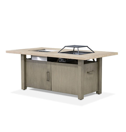 Bordeaux - Dining Table w/ Fire Pit & Cooler