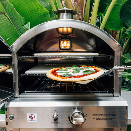 Summerset 60" Outdoor Freestanding Gas Pizza Oven [SS - OVFS - LP/NG] (SAK17543) - Pizza Ovens | Patioza