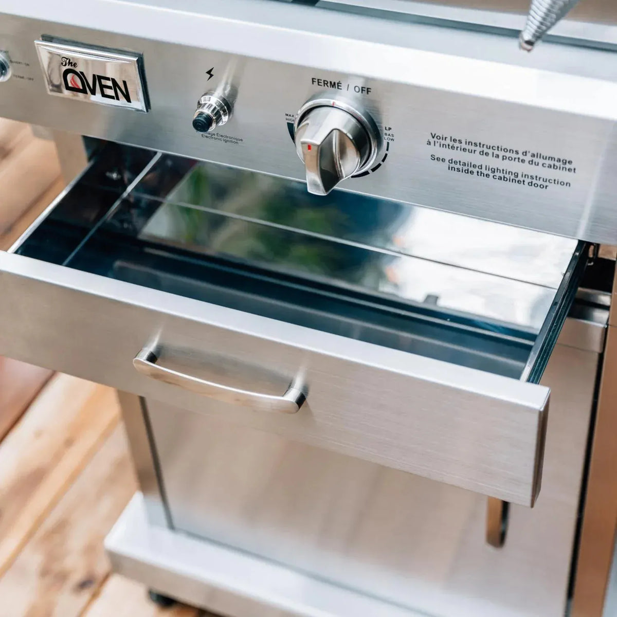 Summerset 60" Outdoor Freestanding Gas Pizza Oven [SS - OVFS - LP/NG] (SAK17543) - Pizza Ovens | Patioza