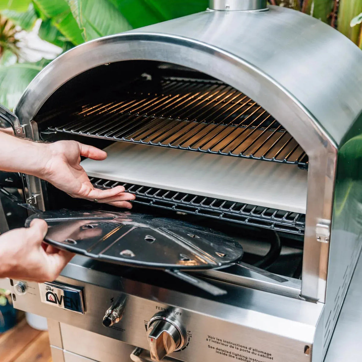 Summerset 60" Outdoor Freestanding Gas Pizza Oven [SS - OVFS - LP/NG] (SAK17543) - Pizza Ovens | Patioza