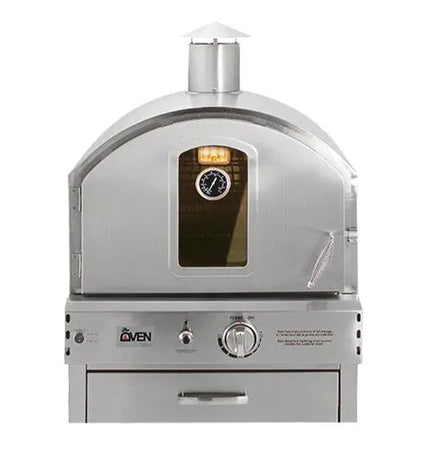 Summerset Outdoor Built - In / Countertop Gas Pizza Oven [SS - OVBI] (SAK73182) - Pizza Ovens | Patioza