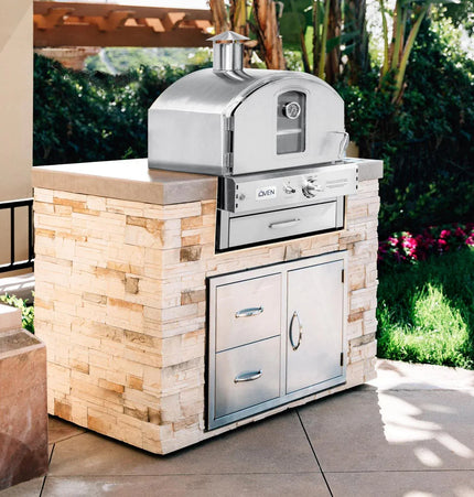 Summerset Outdoor Built - In / Countertop Gas Pizza Oven [SS - OVBI] (SAK73182) - Pizza Ovens | Patioza
