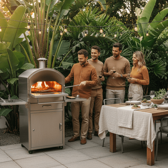 Summerset 60" Outdoor Freestanding Gas Pizza Oven - Pizza Ovens | Patioza