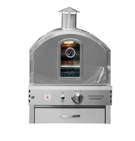 Summerset Outdoor Built - In / Countertop Gas Pizza Oven [SS - OVBI] (SAK73182) - Pizza Ovens | Patioza