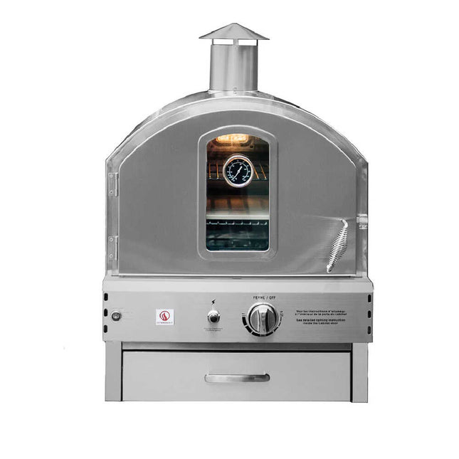 Summerset Outdoor Built - In / Countertop Gas Pizza Oven [SS - OVBI] (SAK73182) - Pizza Ovens | Patioza