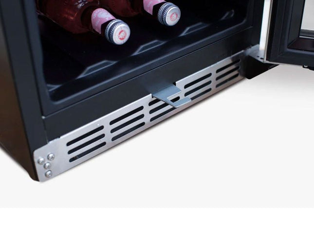 Summerset 24-Inch Outdoor Rated Dual Zone Wine Cooler - Wine Fridge | Patioza