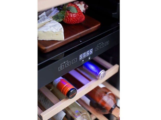 Summerset 24-Inch Outdoor Rated Dual Zone Wine Cooler - Wine Fridge | Patioza