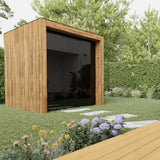 ThermaSol Fortis Fully - Assembled 4 - Person Outdoor Sauna Cabin [Made - To - Order] [14 - FORTIS] (SAK35896) - Saunas | Patioza