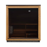 ThermaSol Nordic Dawn 4 - Person Fully - Assembled Outdoor Sauna Cabin [Made - To - Order] [14 - KIR - 4555] (SAK82057) - Saunas | Patioza