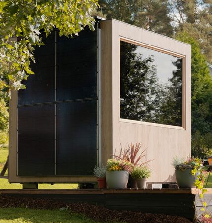 ThermaSol Solaris Fully - Assembled Outdoor Sauna Cabin [Made - To - Order] [14 - KIR - 4560/61] (SAK27532) - Saunas | Patioza