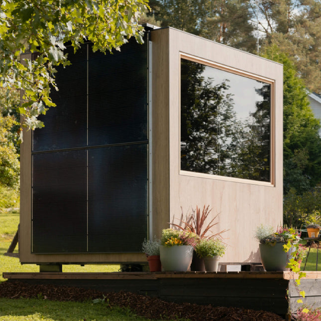 ThermaSol Solaris Fully - Assembled Outdoor Sauna Cabin [Made - To - Order] [14 - KIR - 4560/61] (SAK27532) - Saunas | Patioza