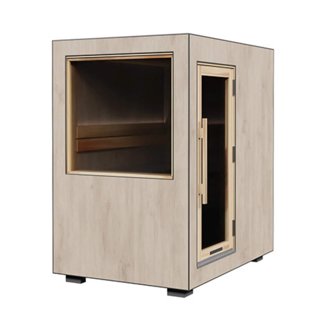 ThermaSol Solaris Fully - Assembled Outdoor Sauna Cabin [Made - To - Order] [14 - KIR - 4560/61] (SAK27532) - Saunas | Patioza