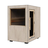 ThermaSol Solaris Fully - Assembled Outdoor Sauna Cabin [Made - To - Order] [14 - KIR - 4560/61] (SAK27532) - Saunas | Patioza
