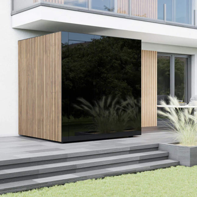 ThermaSol Spectra 4 - Person Fully - Assembled Outdoor Sauna Cabin [Made - To - Order] [14 - SPECTRA] (SAK46921) - Saunas | Patioza