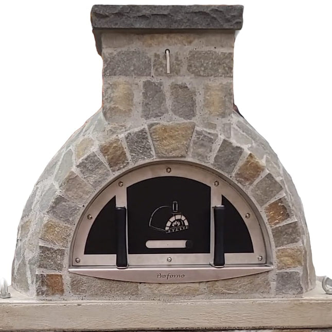 Traditional Wood Fired Brick Pizza Oven - Sierra Ridge - Traditional Wood Fired Brick Oven | Patioza