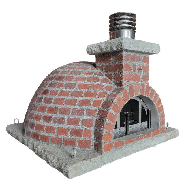 Traditional Wood Fired Brick Pizza Oven - New Haven Rustico - Traditional Wood Fired Brick Oven | Patioza