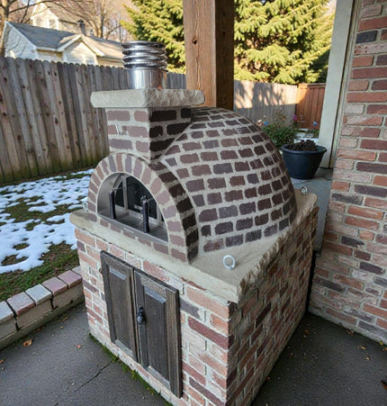 Traditional Wood Fired Brick Pizza Oven - Blacksmith - Traditional Wood Fired Brick Oven | Patioza