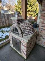Traditional Wood Fired Brick Pizza Oven - Blacksmith - Traditional Wood Fired Brick Oven | Patioza
